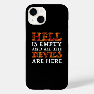 地獄は空っぽで悪魔がここにいる Case-Mate iPhone 14ケース