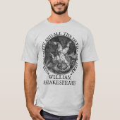 地獄は空っぽで悪魔は全てここにいる Tシャツ (正面)