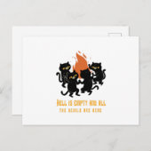 地獄は空で、すべての悪魔がここにいる ポストカード (正面/裏面)