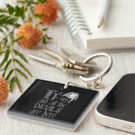 地獄は空虚で、すべての悪魔はここに灰色である キーホルダー