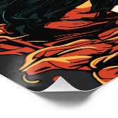 地獄は試みた、神は否定した - キリスト教の信仰 ポスター (コーナー)