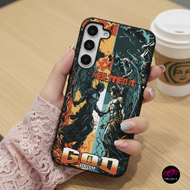 地獄は試みた、神は否定した - キリスト教の信仰 SAMSUNG GALAXY S22ケース