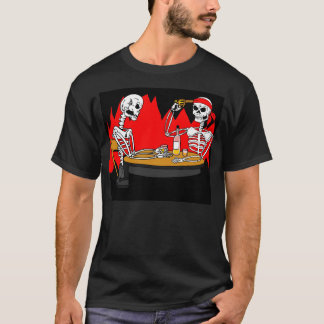 地獄は骨組のためです Tシャツ