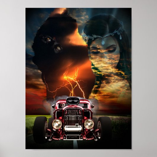 地獄へのハイウェイのポスター ポスター (正面)