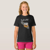 地獄への道はよい意思と舗装されます Tシャツ (正面フル)