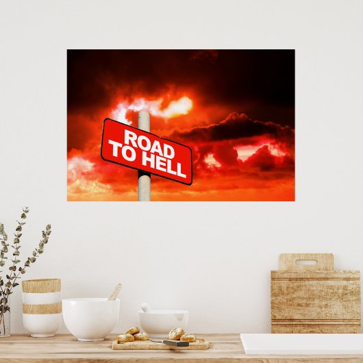 地獄への道 ポスター (キッチン)