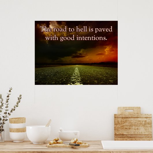 地獄への道 ポスター (キッチン)