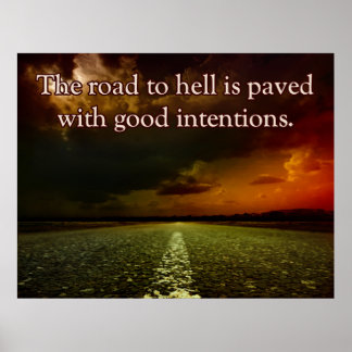 地獄への道 ポスター