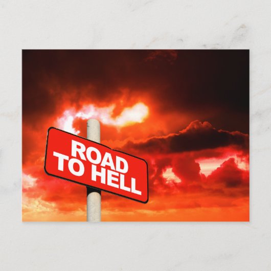 地獄への道 ポストカード (正面)