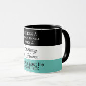 地獄への高速道路/階段から天国 マグカップ (正面右)