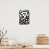 地獄またはキリストの降下を悲惨に扱うこと ポスター (キッチン)