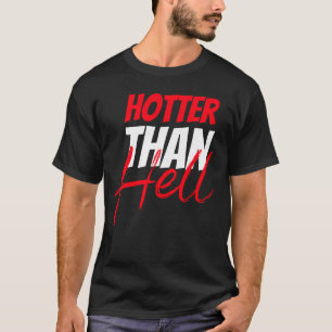 地獄よりも暑い Tシャツ
