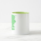 地獄を上げ、世界を変えて下さい マグカップ (中央)