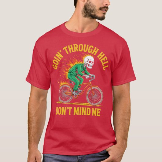 地獄を抜ける Tシャツ (正面)