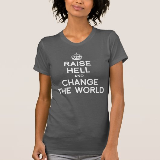 地獄を掲げて世界を変えろ Tシャツ (正面)