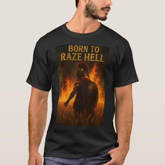 地獄を焼き尽くすために生まれた Tシャツ (正面)