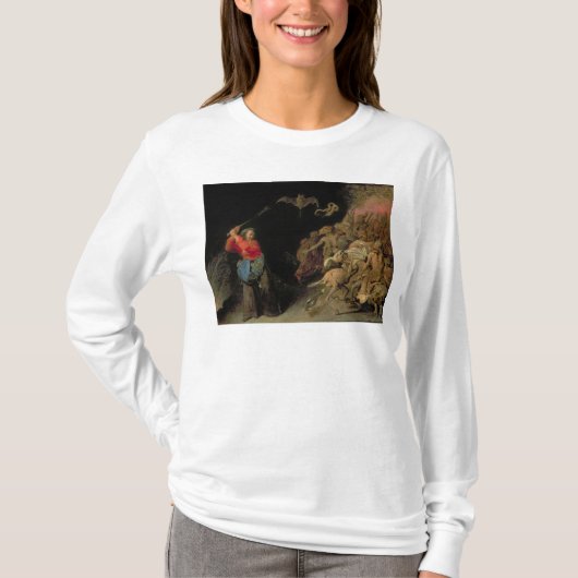 地獄を空襲するDulle Griet Tシャツ (正面)