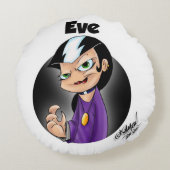 地獄を起こす： Keith & Eve ラウンドクッション (裏面)