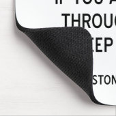 地獄保を抜けるチャーチル マウスパッド (コーナー)