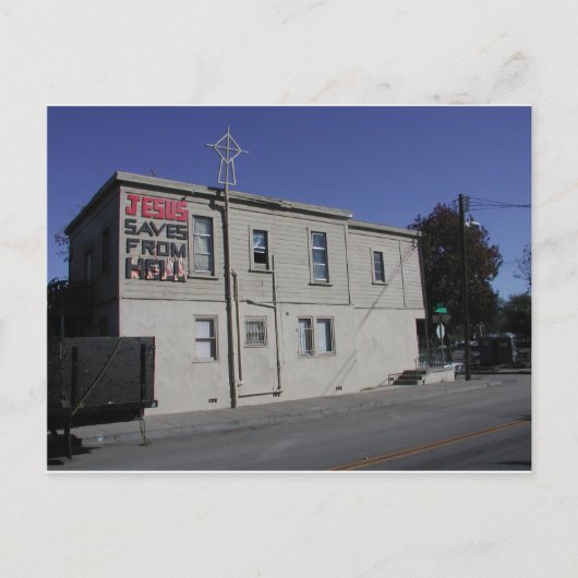 地獄救の神 ポストカード (正面)