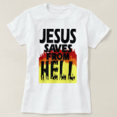 地獄救のTシャツからのイエス2569 Tシャツ (デザイン正面)