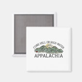 地獄来または高水アパラチア マグネット (正面/裏面)