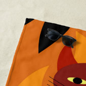 地獄猫 ビーチタオル (インサイチュ)