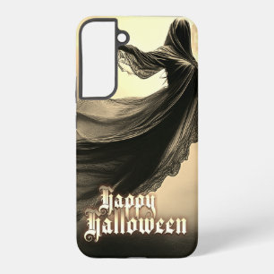 地獄絵図の黒い女性の幽霊 - ハロウィン SAMSUNG GALAXY S22+ケース