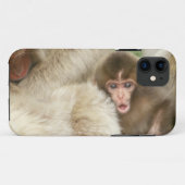 地獄谷野猿公苑の赤ちゃんスノーモンキー 長野県日本 Case-Mate iPhoneケース (裏面(横))