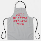 地獄 エプロン (正面)