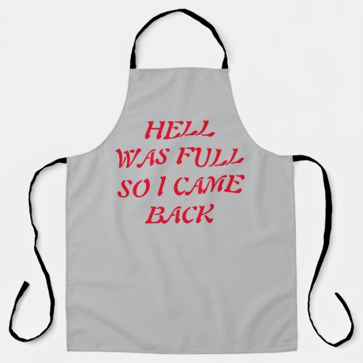 地獄 エプロン (正面)