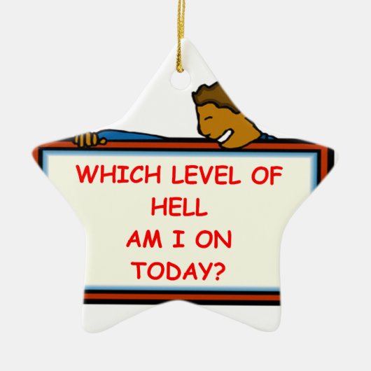 地獄 セラミックオーナメント (正面)