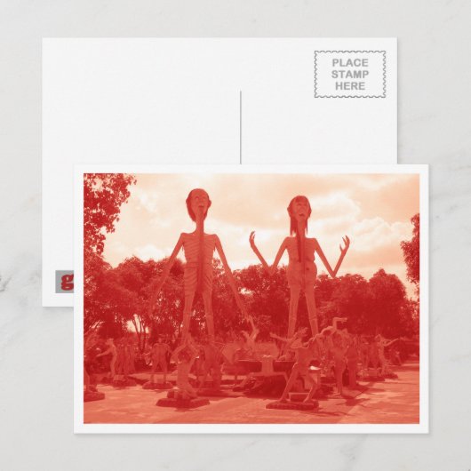 地獄…タイ ポストカード (正面/裏面)