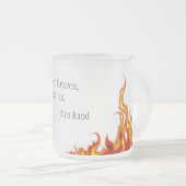 地獄 フロストグラスマグカップ (正面右)