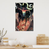 地獄、右パネル地球のトリプチチ ポスター (キッチン)