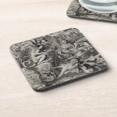 地獄、本1のパート3 Chaからのイラストレーションの場面 コースター (左側)