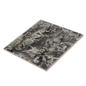 地獄、本1のパート3 Chaからのイラストレーションの場面 タイル (側面)