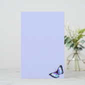 "地獄" (青い蝶) 便箋 (スタンド正面)