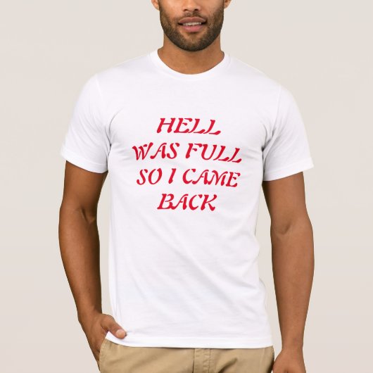 地獄 Tシャツ (正面)
