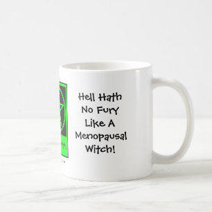 地獄Hathは激怒Menopausal魔法使いを好みません! コップかマグ コーヒーマグカップ