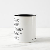 "地獄Hath激怒無し"のマグ ツートーンマグカップ (中央)