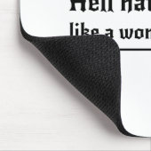 地獄Hath軽蔑される女性のような激怒無し マウスパッド (コーナー)