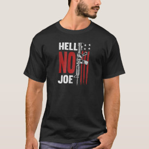 地獄No Joe Tee Gun(背面)ラグラン Tシャツ