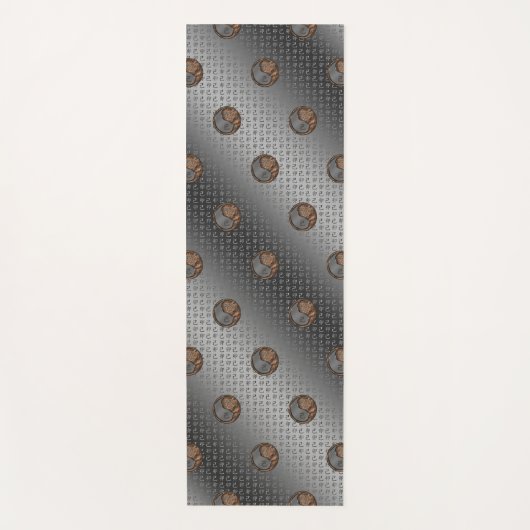 地球うさぎの年 ヨガマット (正面)