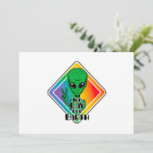 地球おもしろいエイリアンUFOのゲイ シーズンカード (スタンド正面)