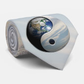 地球および空の陰陽 ネクタイ (ロール)