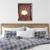 地球からのシンボルや象徴 キャンバスプリント (インサイチュ (寝室))