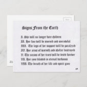 地球からのシンボルや象徴 ポストカード (正面/裏面)