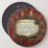 地球からのシンボルや象徴 缶バッジ (正面&裏面)