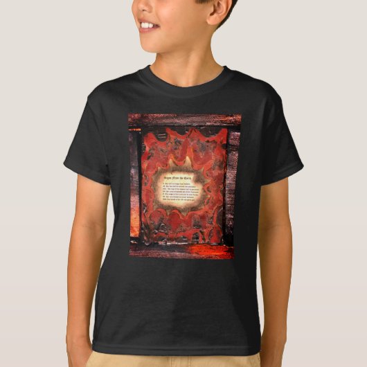 地球からのシンボルや象徴 Tシャツ (正面)